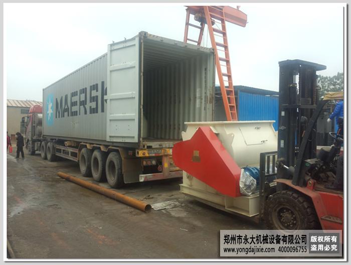 干粉砂漿成套設備出口毛里求斯